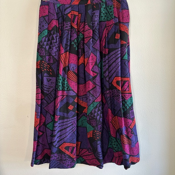 Worthington Colorful Geometric Women's Skirt - size 14 - Picture 1 of 10